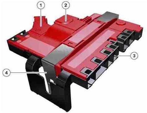 bmw battery junction box|BMW battery power box.